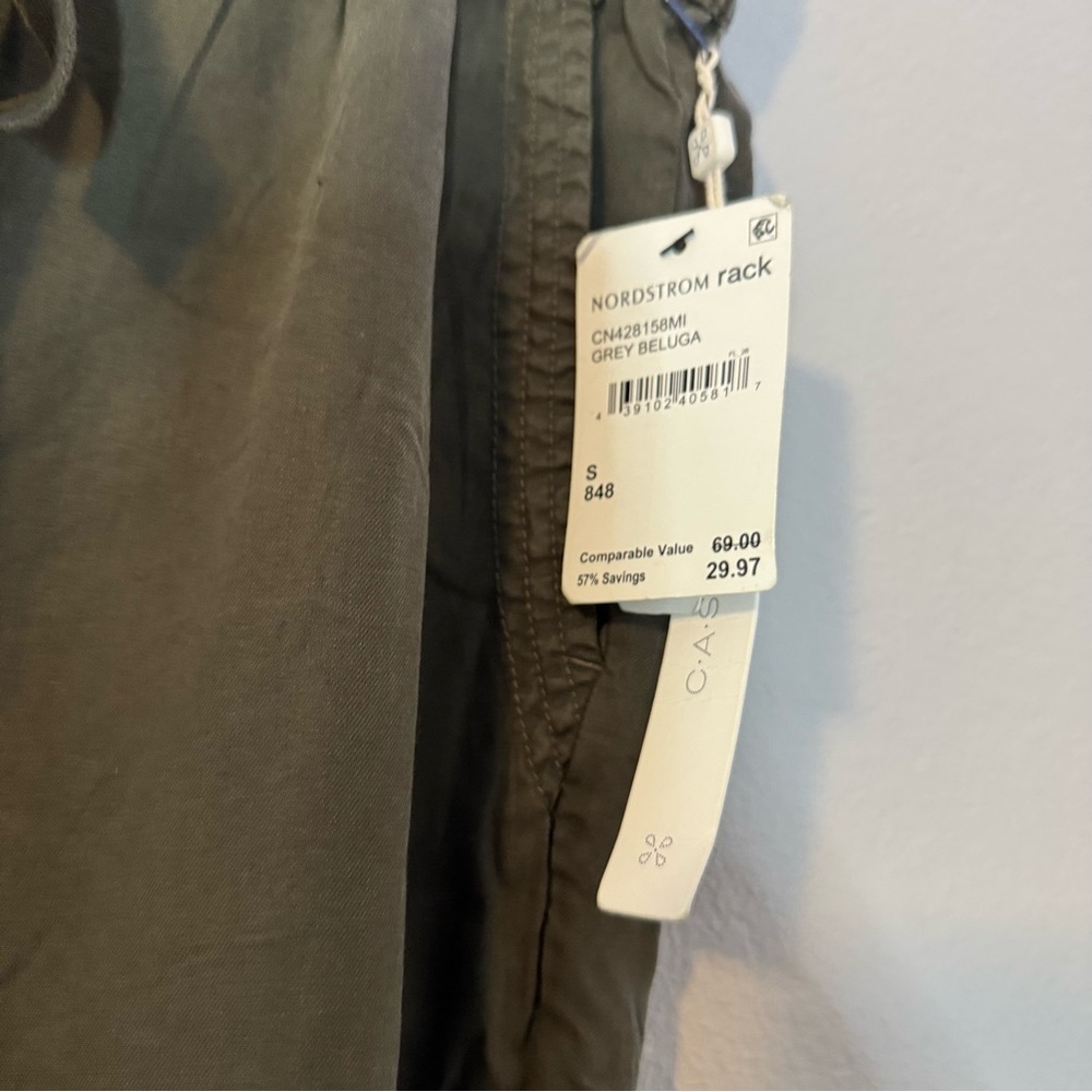 New Caslon Olive Green Women's Joggers Small - Picture 6 of 14